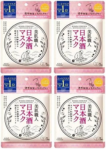 Маска для лица CLEAR TURN — Kose Bihada Sake, , увлажняющая