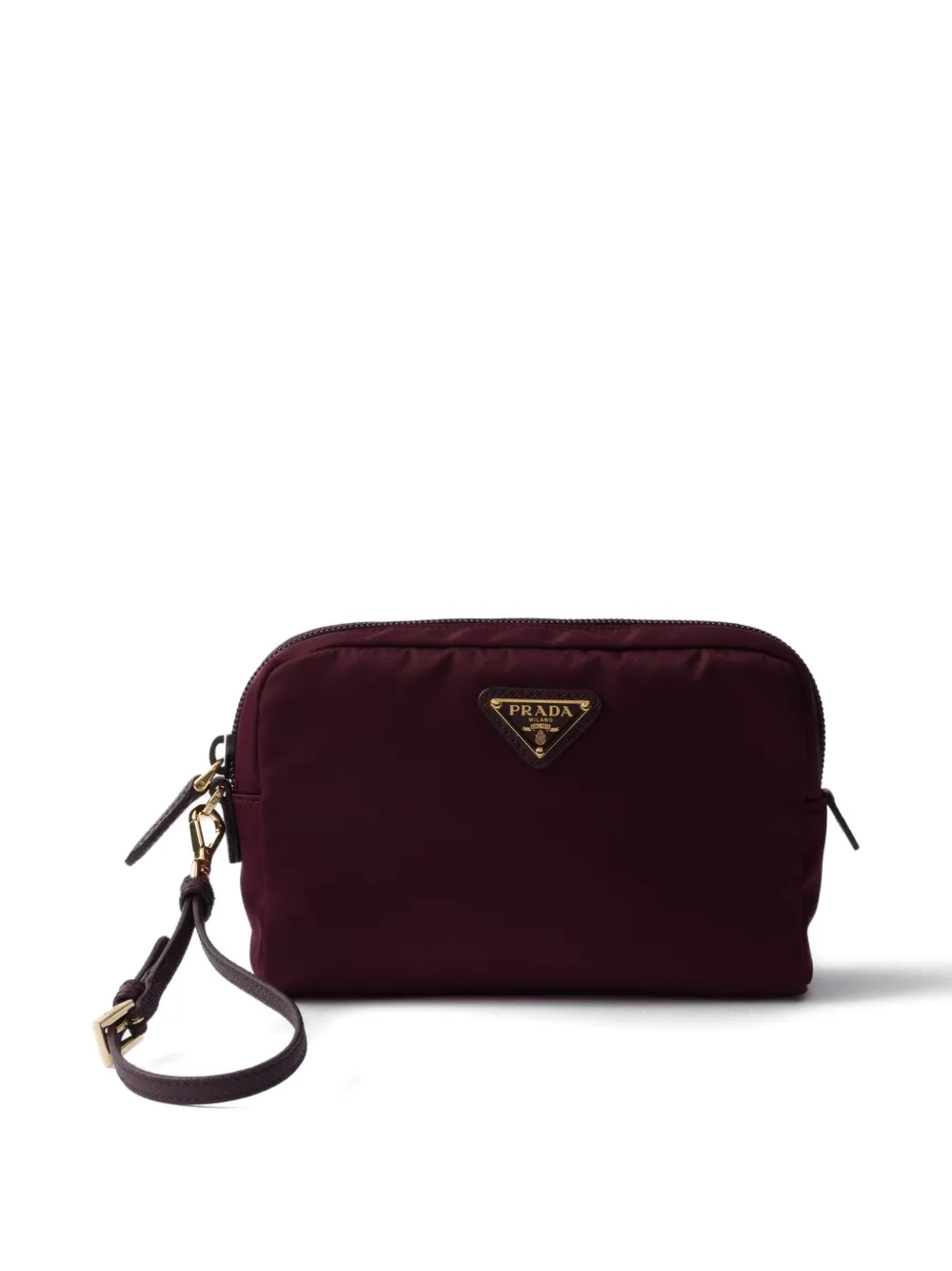 

Косметичка с логотипом Prada, коричневый