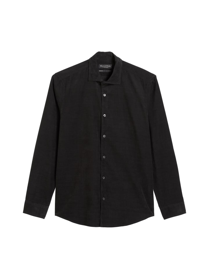 

Marc O'Polo Вельветовая рубашка черного цвета