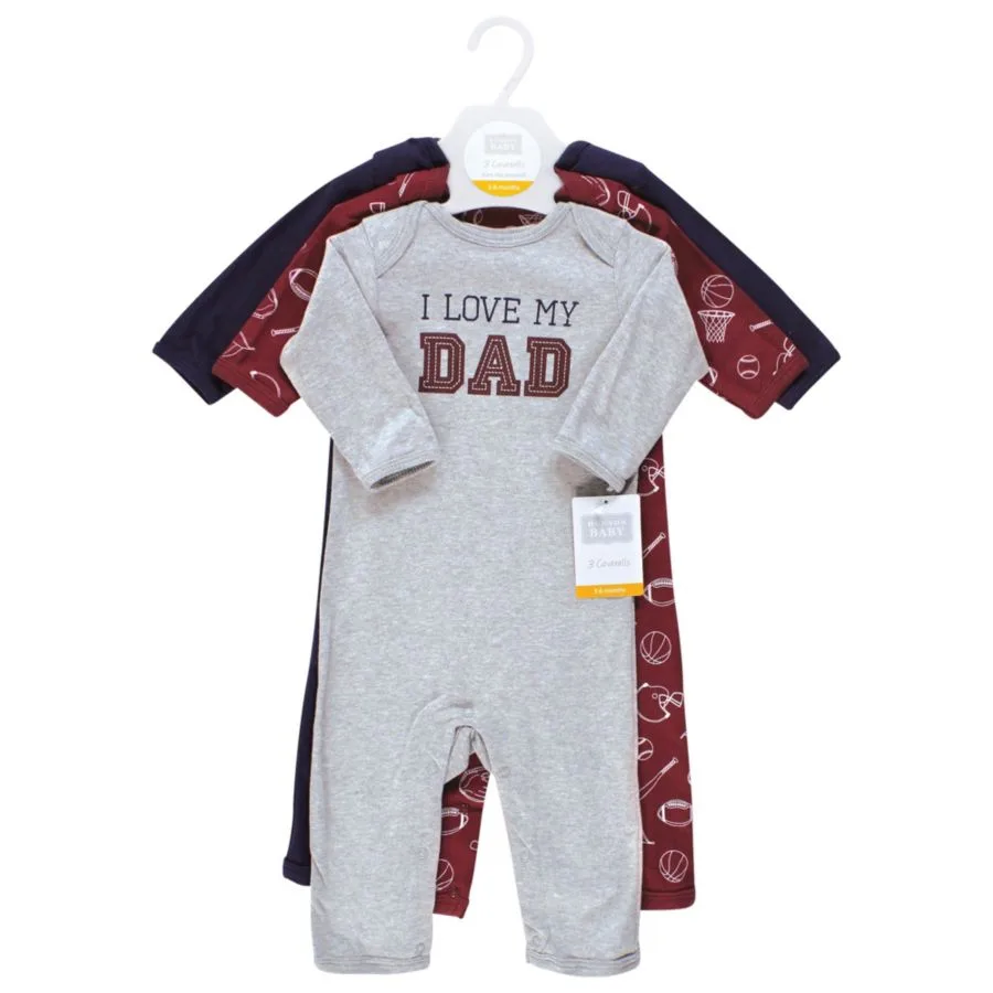 Коллекция из трех предметов: боди Hudson Baby, Love Dad — фото 3