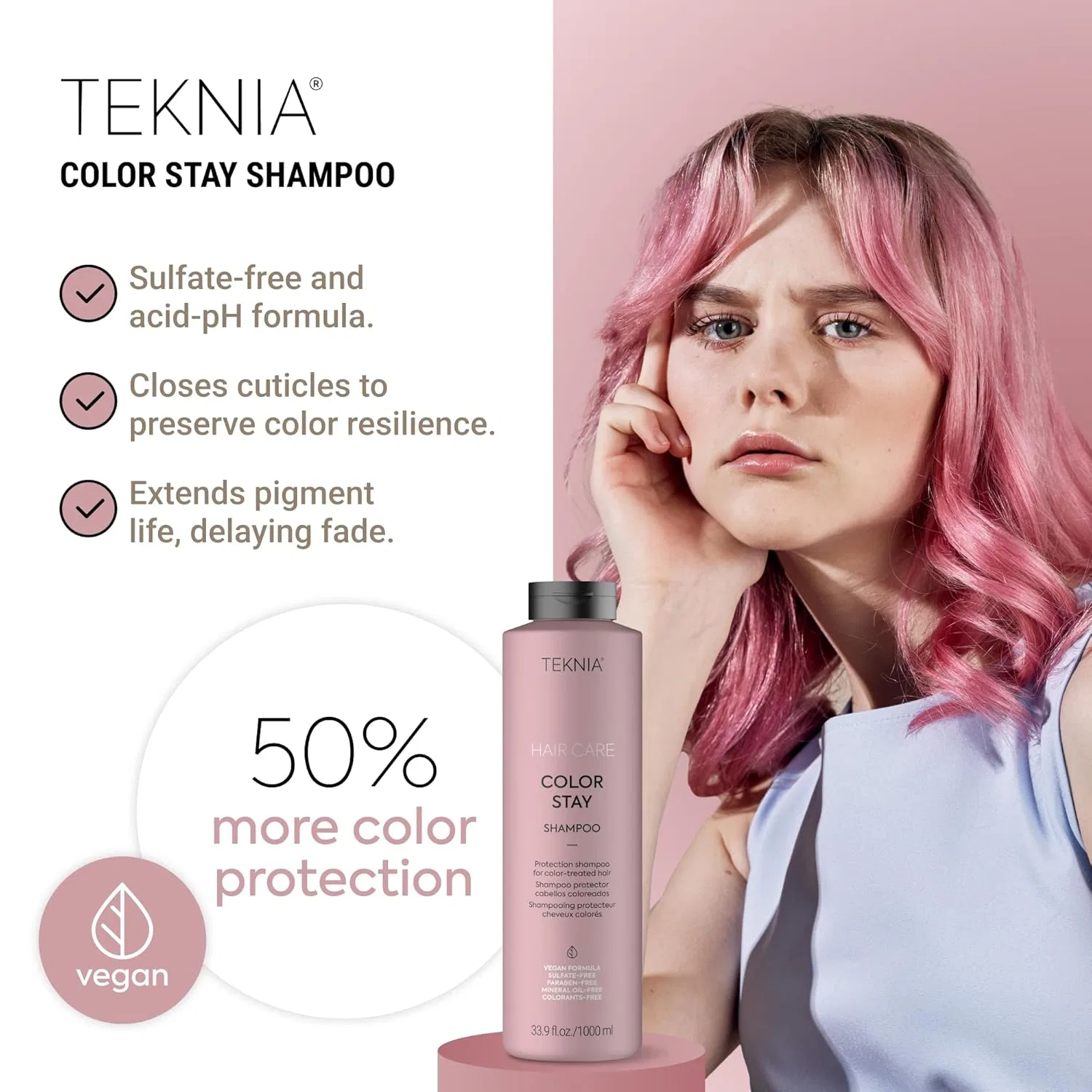 Шампунь для окрашенных волос «Teknia Colour Stay Shampoo» от Lakmé — фото 2