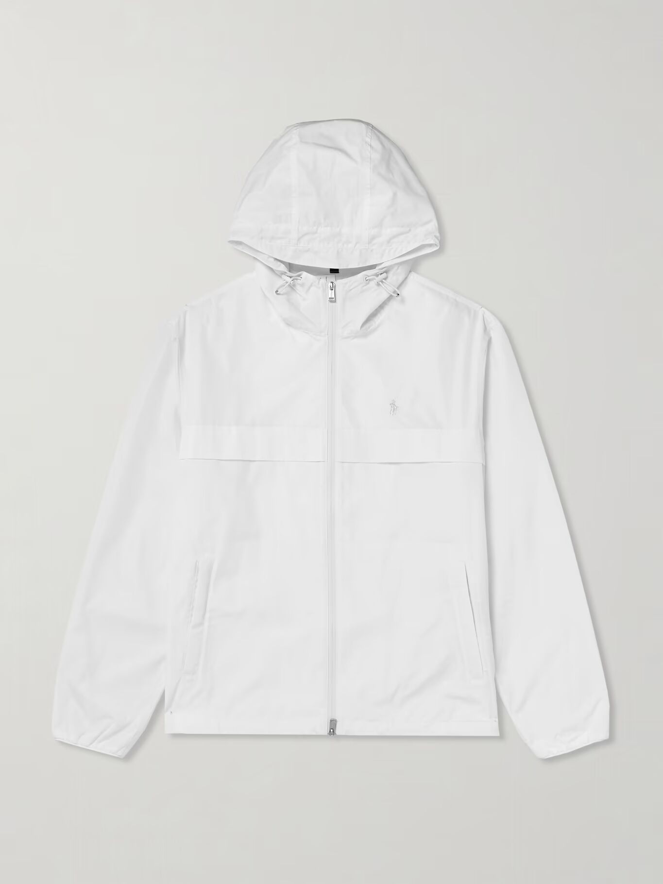 

Куртка Shell с капюшоном и вышитым логотипом POLO RALPH LAUREN, кремовый