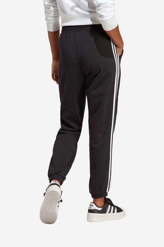 Хлопковые спортивные штаны adidas Originals, черный — фото 2