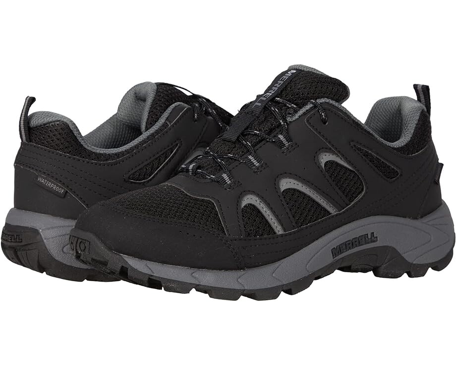 

Кроссовки Merrell Oakcreek Low Lace Waterproof, цвет Black/Grey