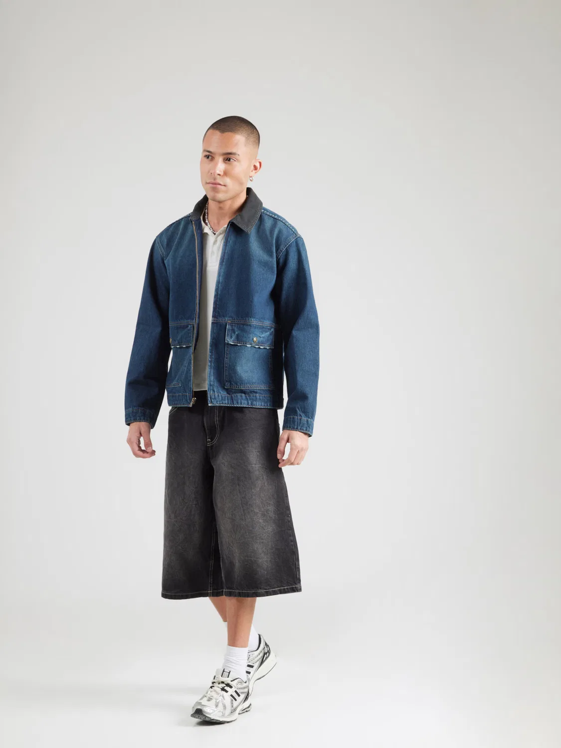 Джинсовая куртка Gap Between-Season RONNIE из синего денима — фото 4