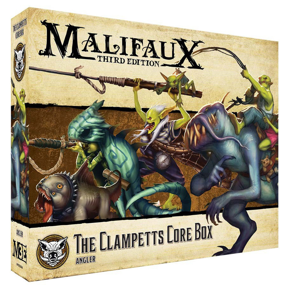 

Миниатюра Wyrd Malifaux 3E: Bayou - Clampetts Core Box