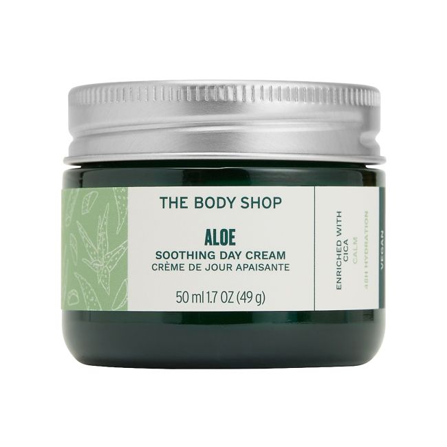 

Успокаивающий дневной крем для лица с алоэ The Body Shop, 50 мл