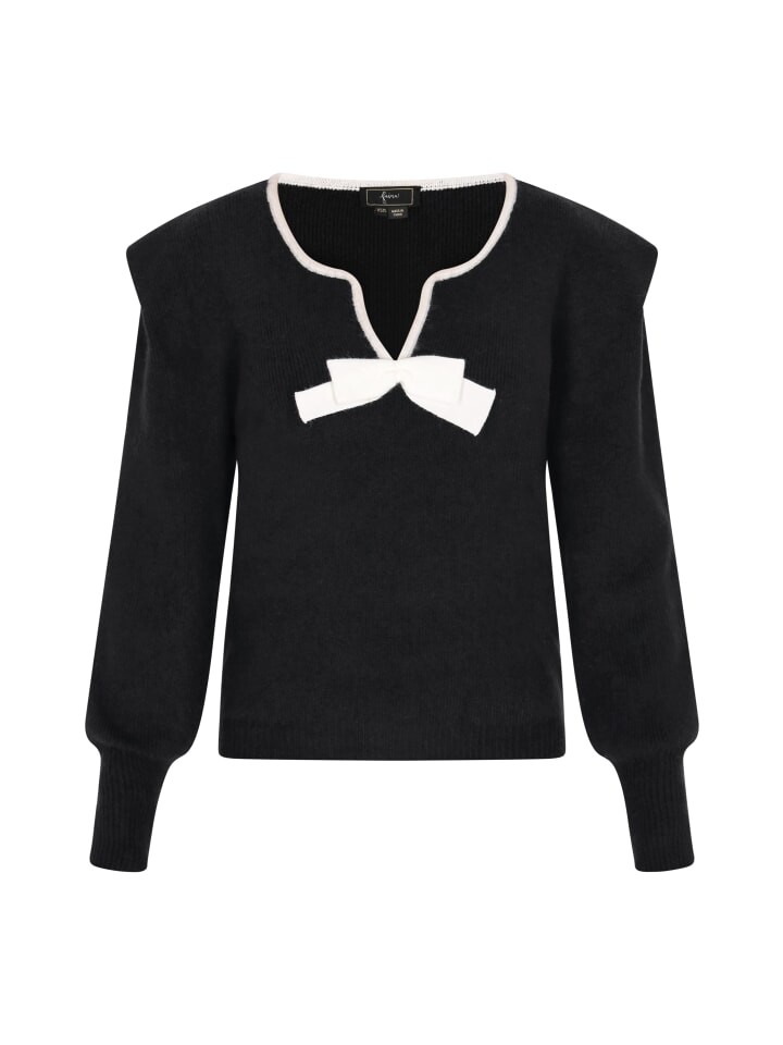 

Пуловер faina Pullover, цвет Schwarz Weiss