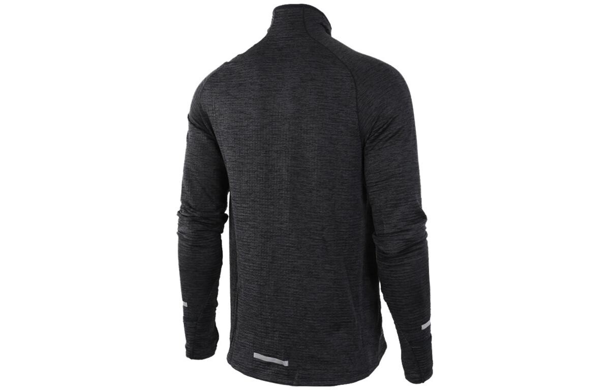 Футболка мужская темно-серая Nike, черный — фото 2