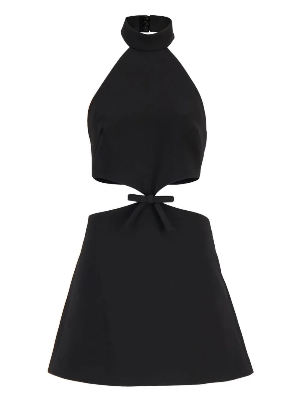 

Платье мини с вырезом халтер Casablanca, черный