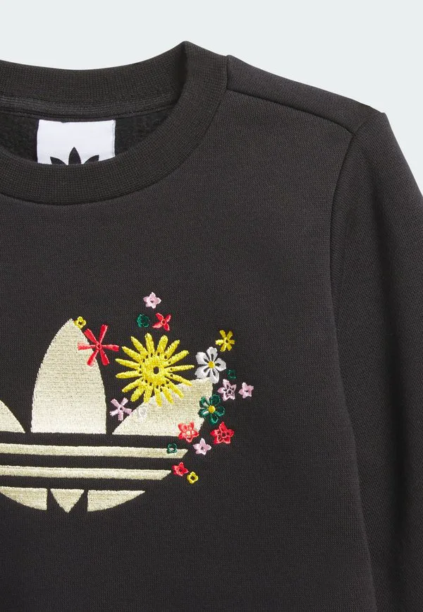 Спортивный костюм liberty london crew set Adidas Originals, Black — фото 3