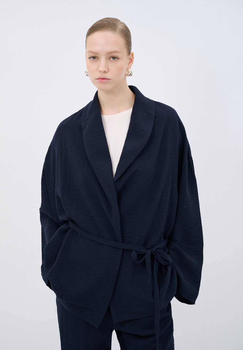 

Летняя куртка SHAWL COLLAR adL, темно-синий