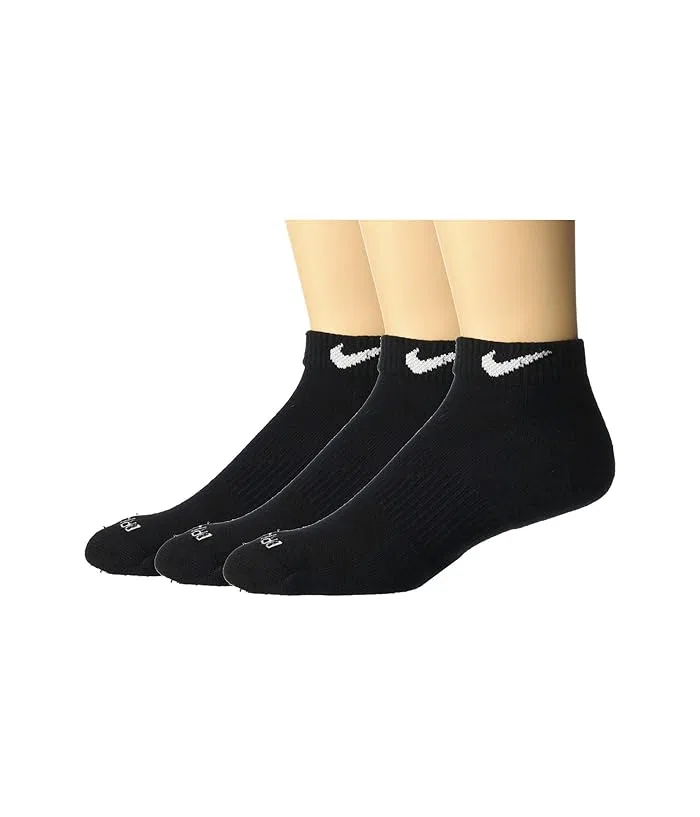Носки повседневные Nike Everyday Plus Cushion Low, Black/White — фото 2
