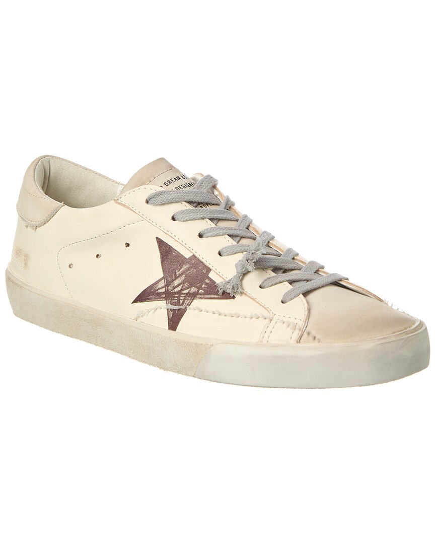 

Кроссовки Golden Goose Superstar из кожи