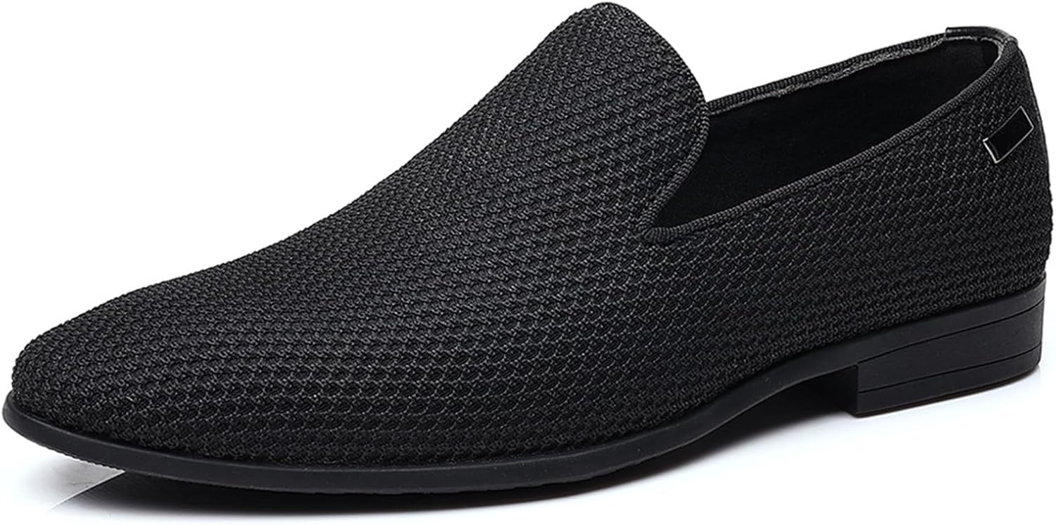 

Мужские туфли-лоферы под смокинг, слипоны, легкие деловые и свадебные туфли, модные пенни-лоферы Ptnoka, черный