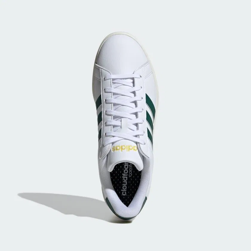 Кроссовки мужские adidas, Cloud White/Collegiate Green/Utility — фото 2
