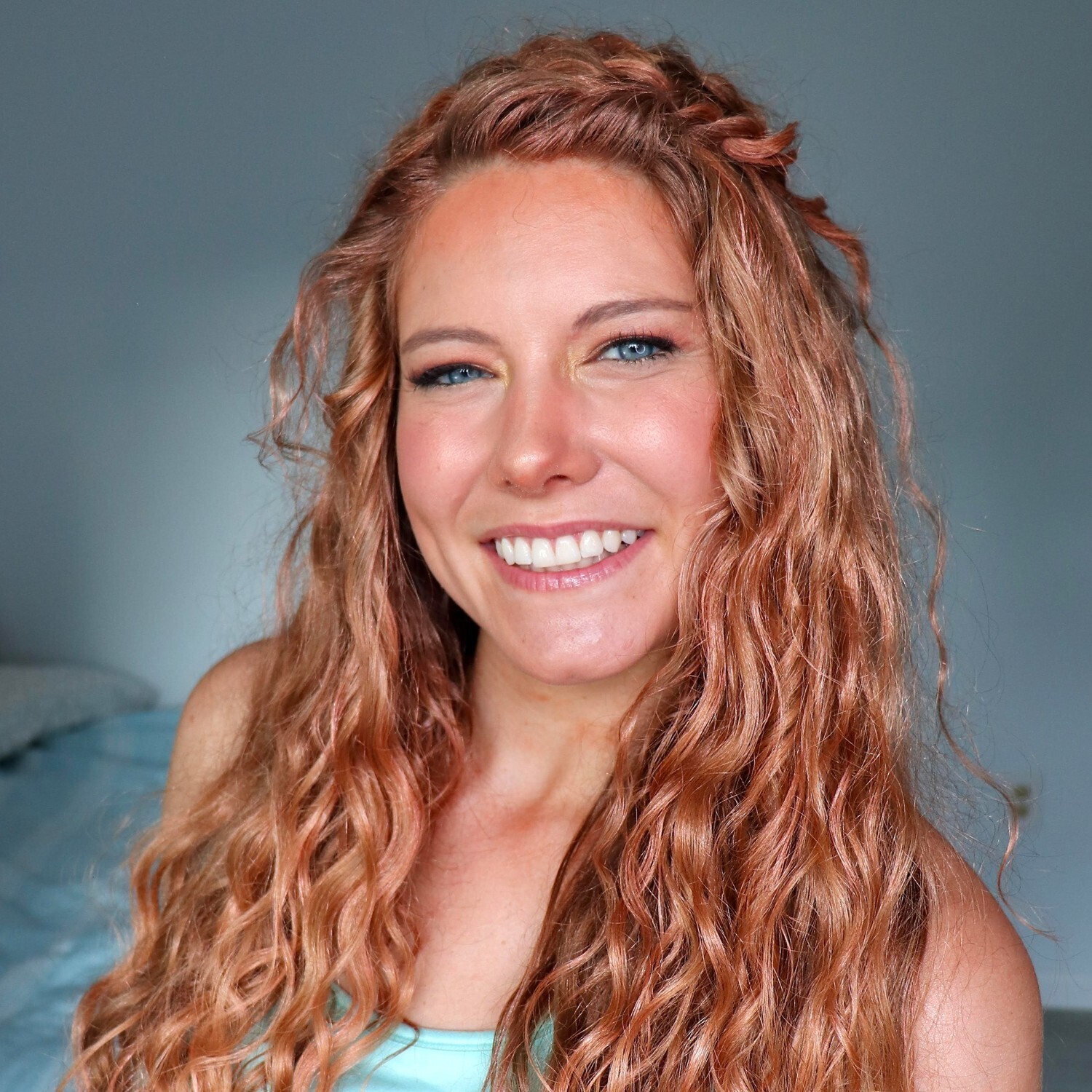 Гель для волос hair make-up Curlsmith, rose gold, объем 88 мл — фото 3