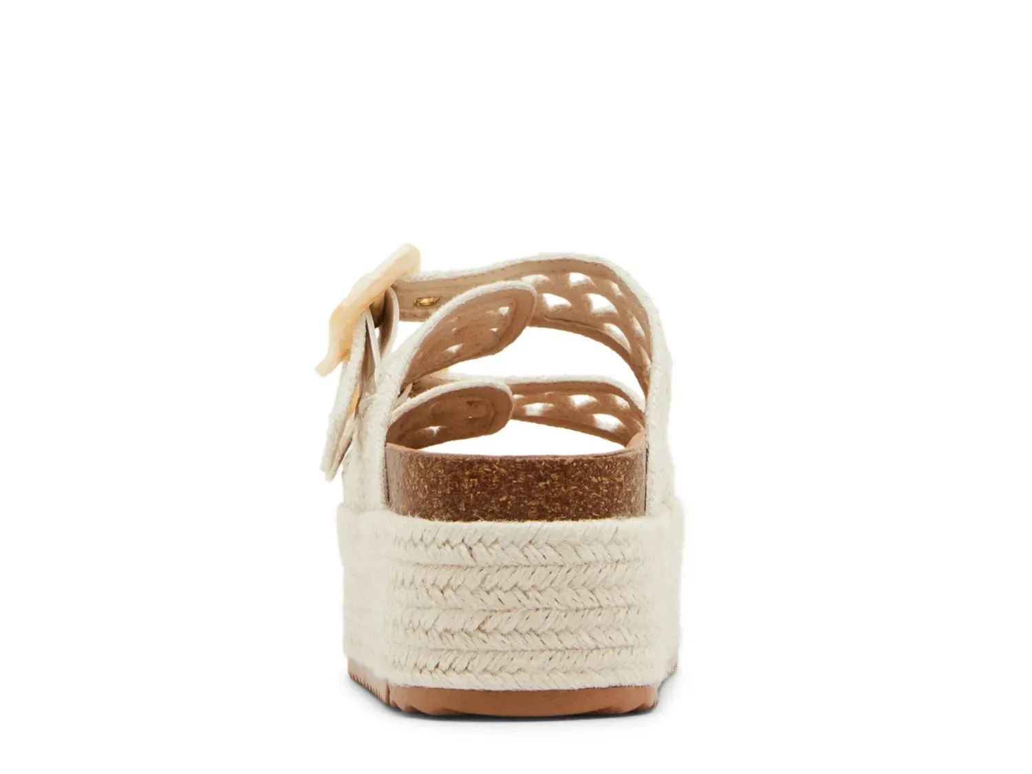 Сандалии на платформе Madden Girl Bali Espadrille, цвет: белый — фото 3