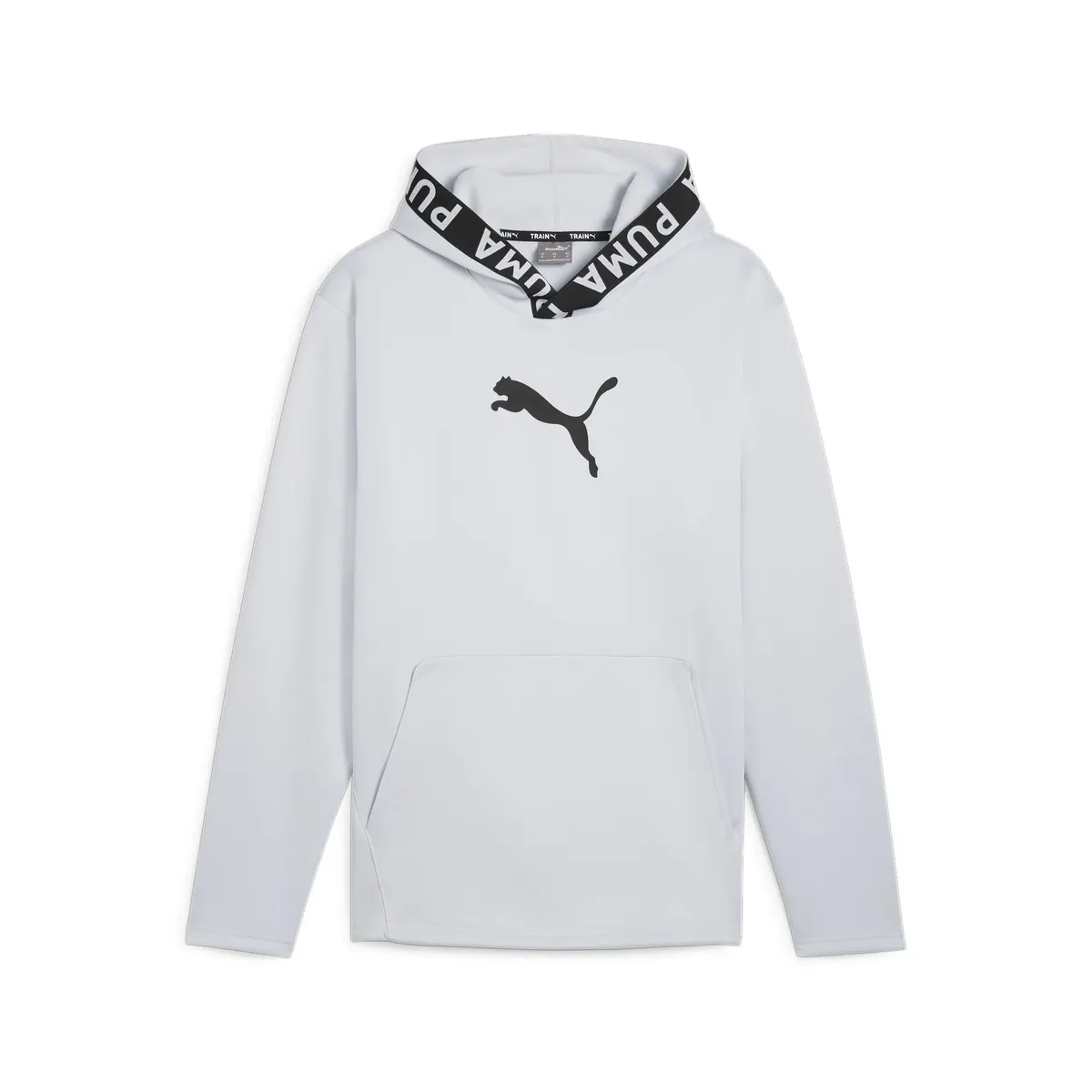 

Тренировочная рубашка PUMA "TRAIN PWR FLEECE HOODIE", серебристый