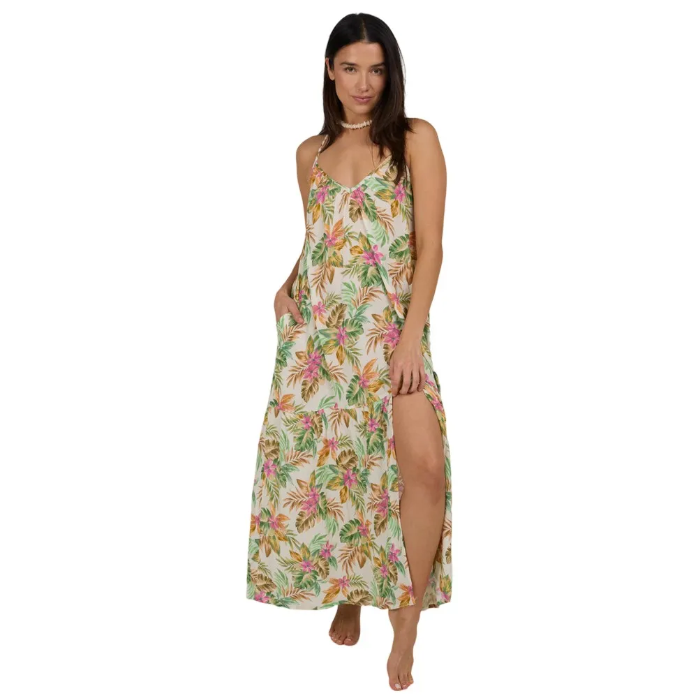 

Платье Salty Crew Baja maxi sleeveless long, бежевый