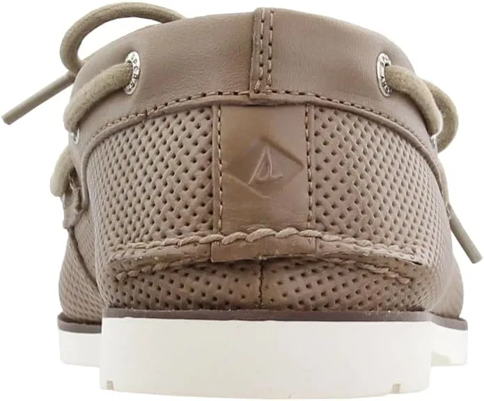 Мужские ботинки Sperry Top-Sider Leeward с двумя люверсами, перфорированные, Taupe — фото 3