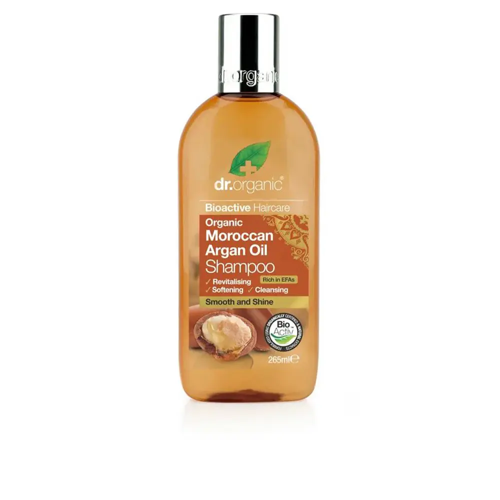 

Шампунь Argán champú de aceite Dr. Organic, 265 мл.
