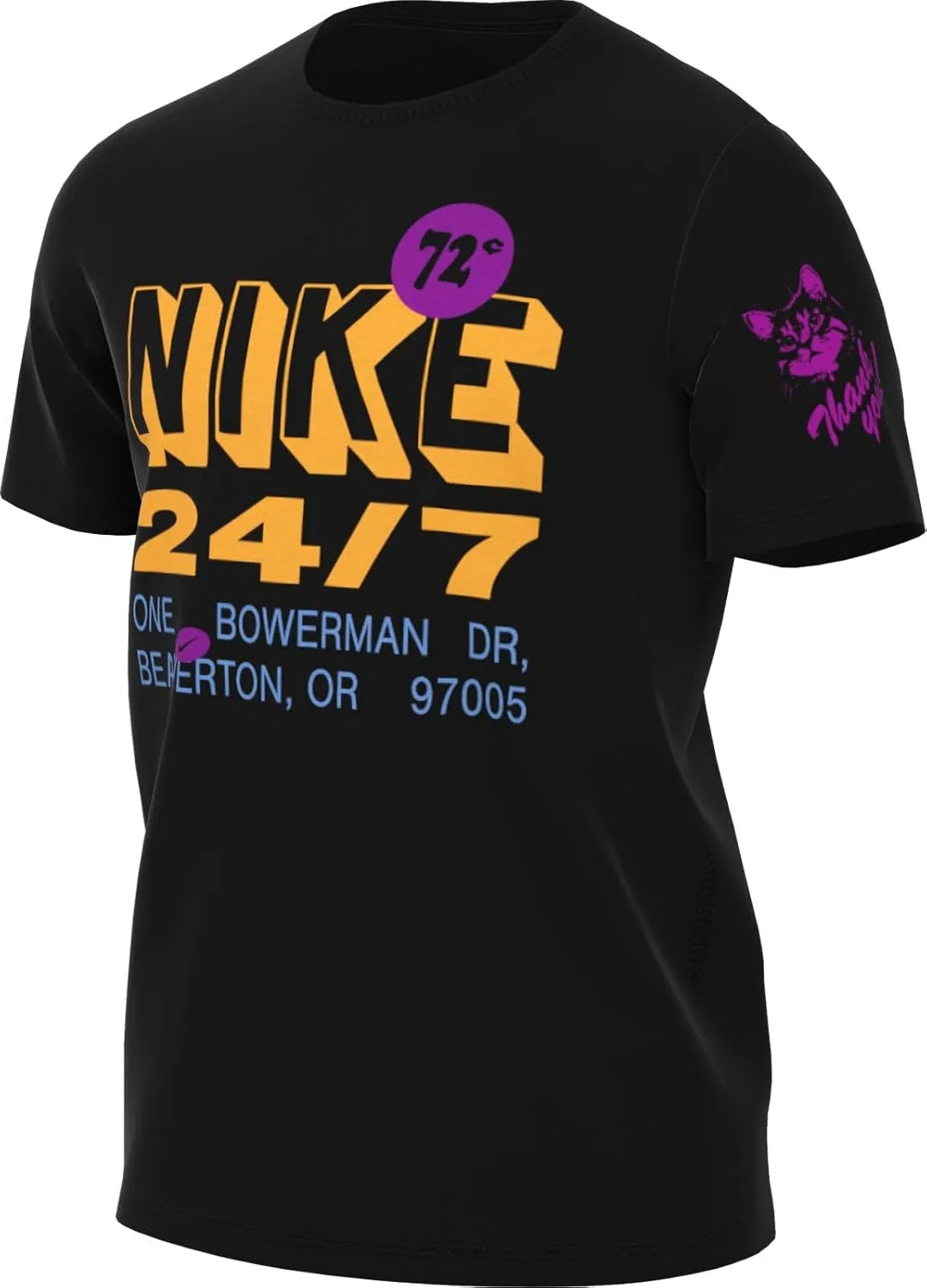 Футболка Nike Dri-FIT UV Hyverse, черный