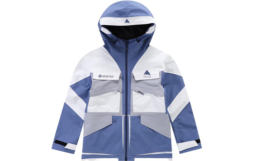 

Айзава 23 24 Зима VANGUARD GORETEX 2L Лыжная Курка Унисекс BURTON, Синий