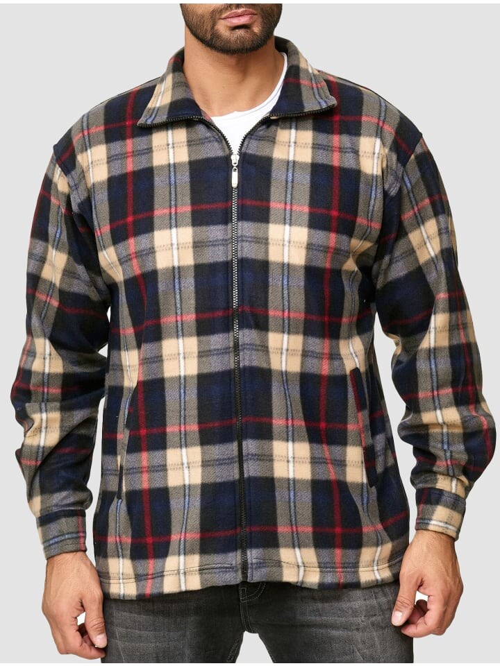 

Переходная куртка Arizona-Shopping Fleece Hemd Holzfäller Jacke Karierte Arbeitsjacke, коричневый