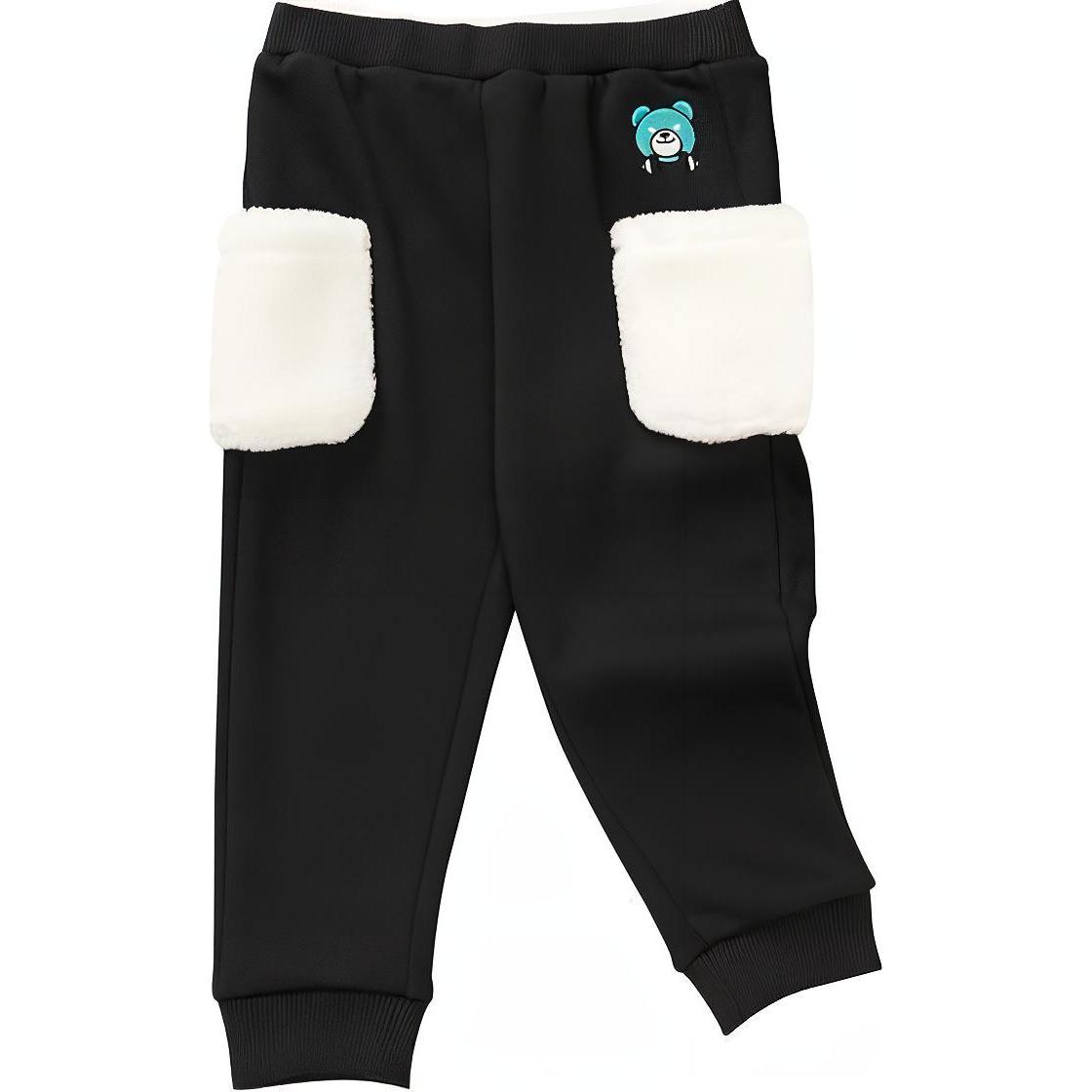 

Вязаные спортивные штаны для детей 3-7 лет Skechers, carbon черный