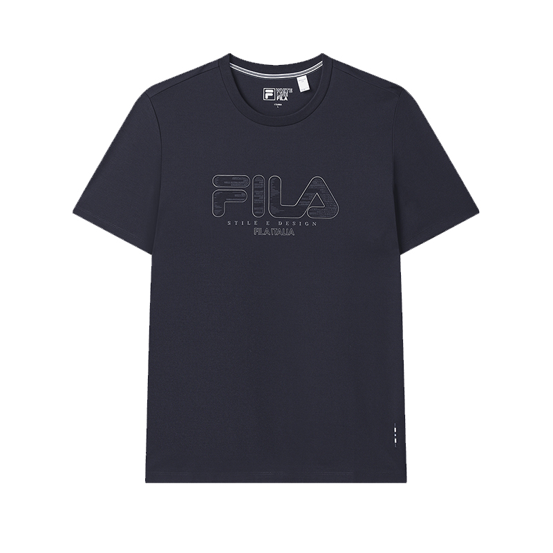 

FILA Белая футболка Men's Legend Blue NV, Белый, FILA Белая футболка Men's Legend Blue NV
