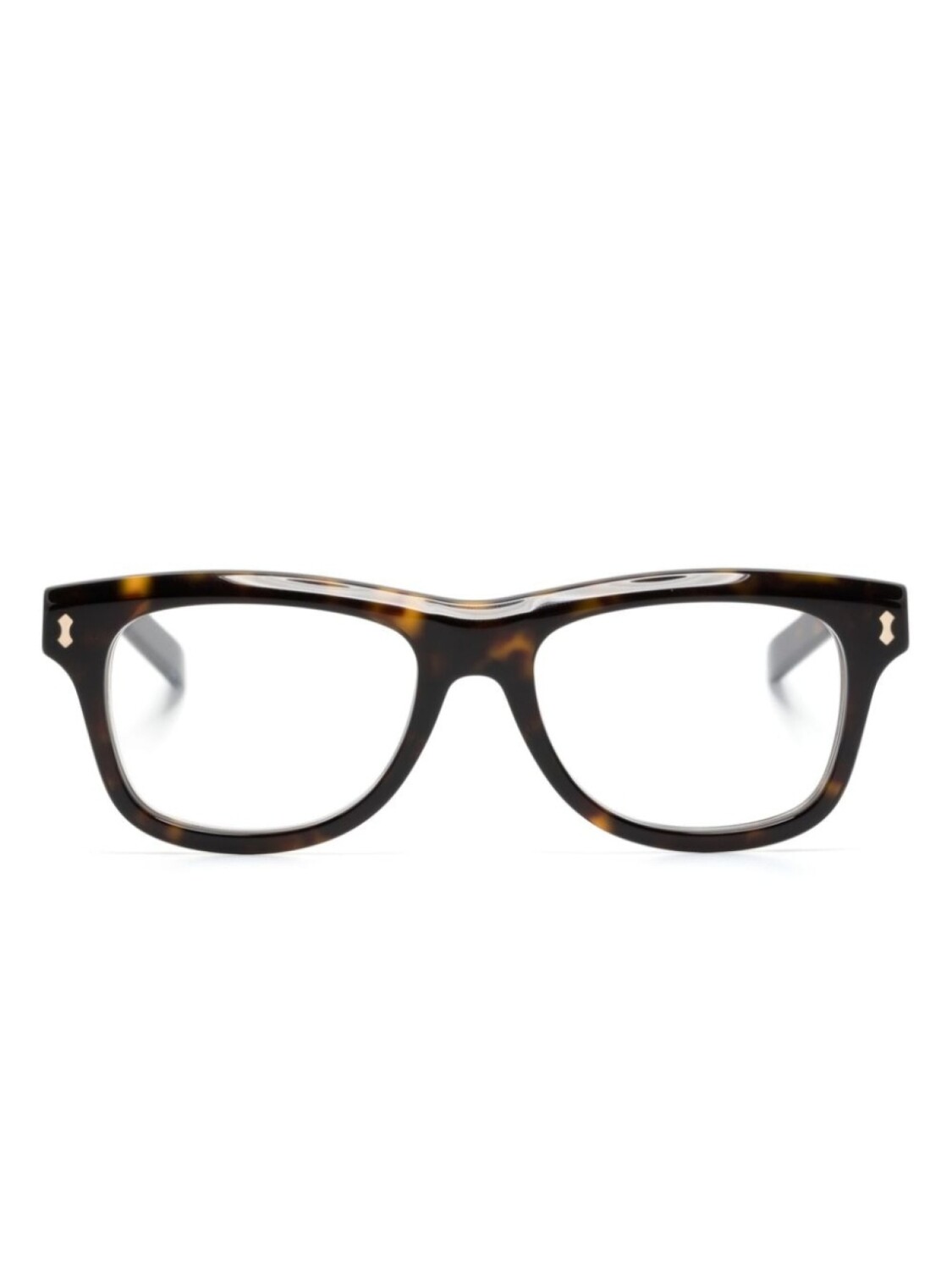 

Gucci Eyewear очки в квадратной оправе, коричневый