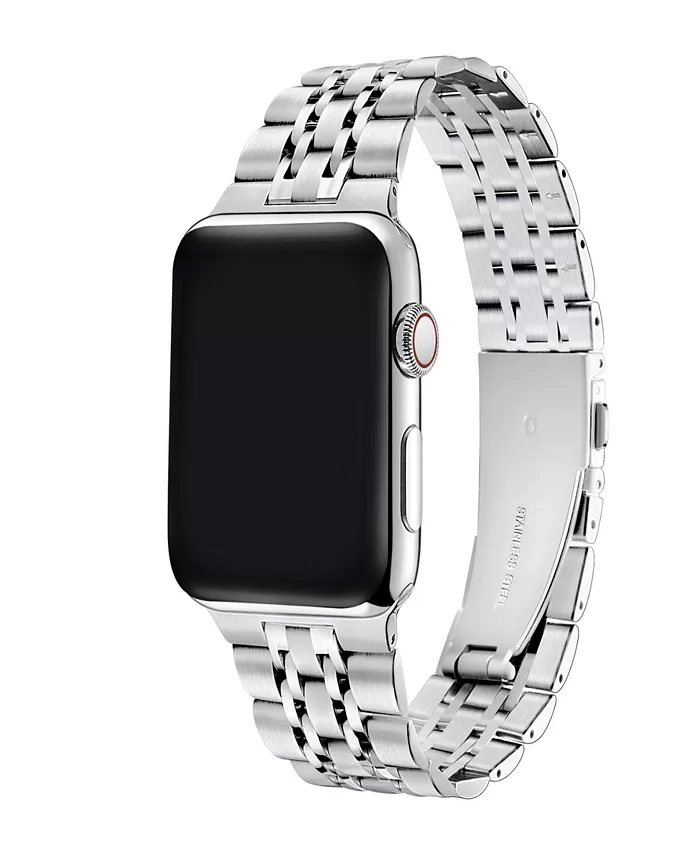 

Ремешок Rainey из нержавеющей стали для Apple Watch 40, 41, 42 мм Posh Tech, серый