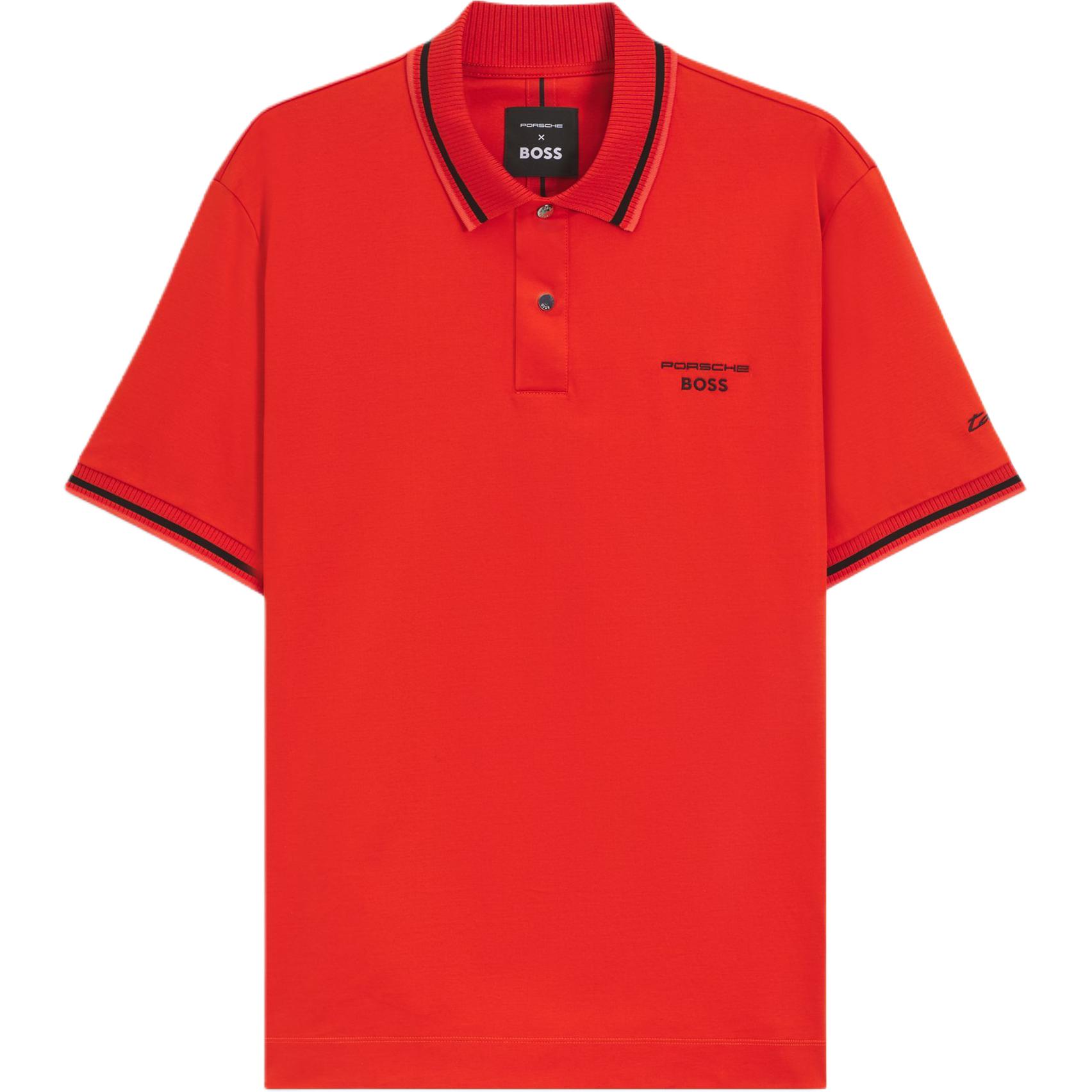

Boss X Porsche хлопковая поло HUGO BOSS, оранжевый