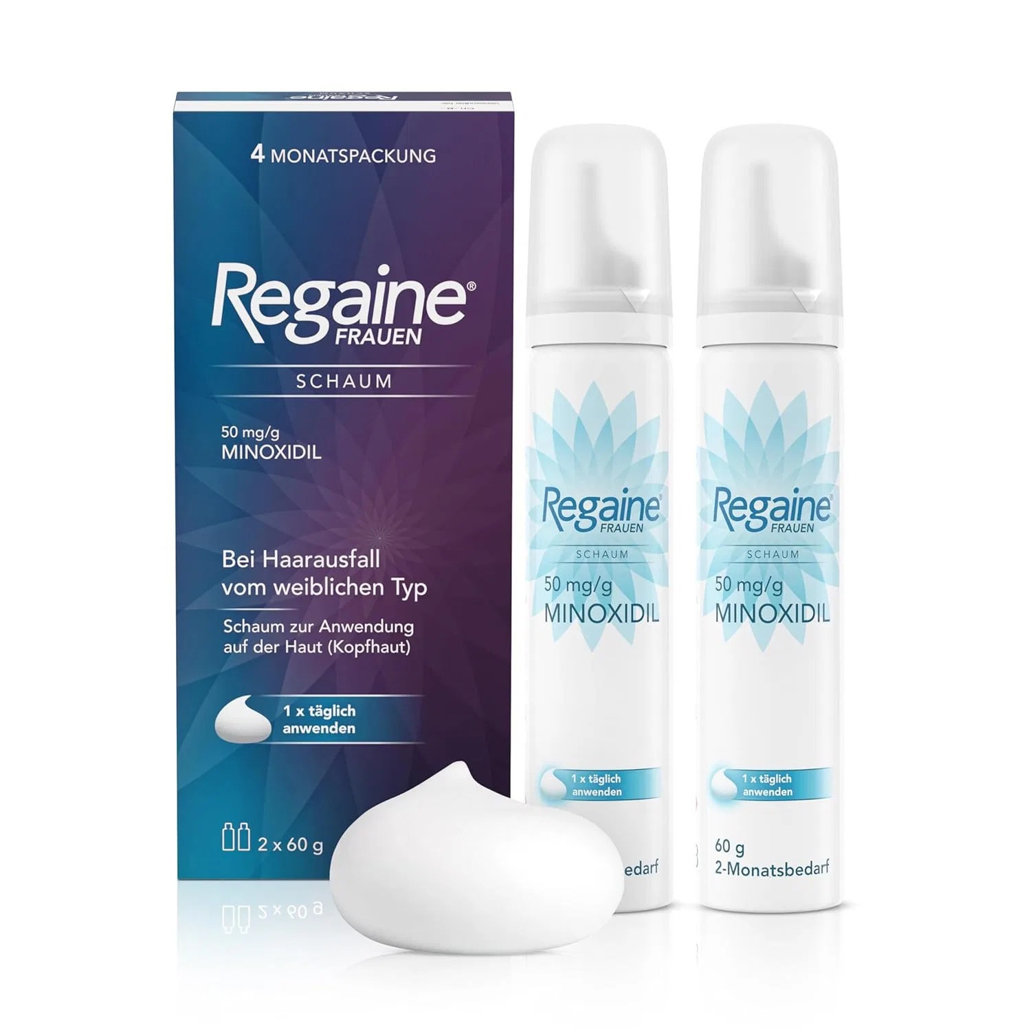 Женская пена Regain против выпадения волос Regaine