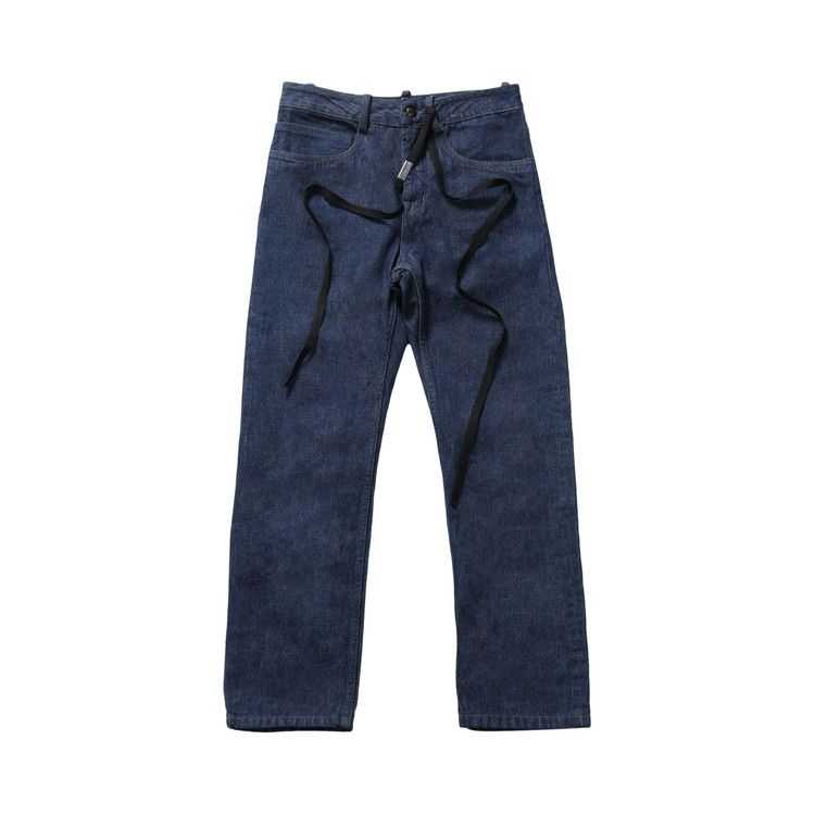 

Брюки Ann Demeulemeester Herme 5-Pocket Slim Fit Cropped Trouser, Dark Blue