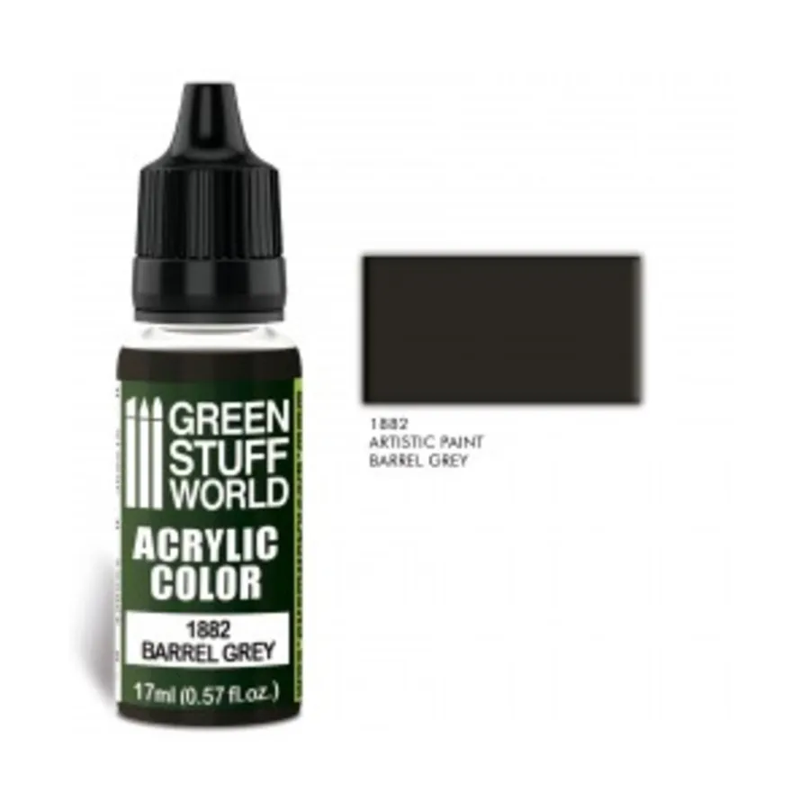 

Бочка Серая, Paint - Acrylic Color Paint - 17ml (Green Stuff World)