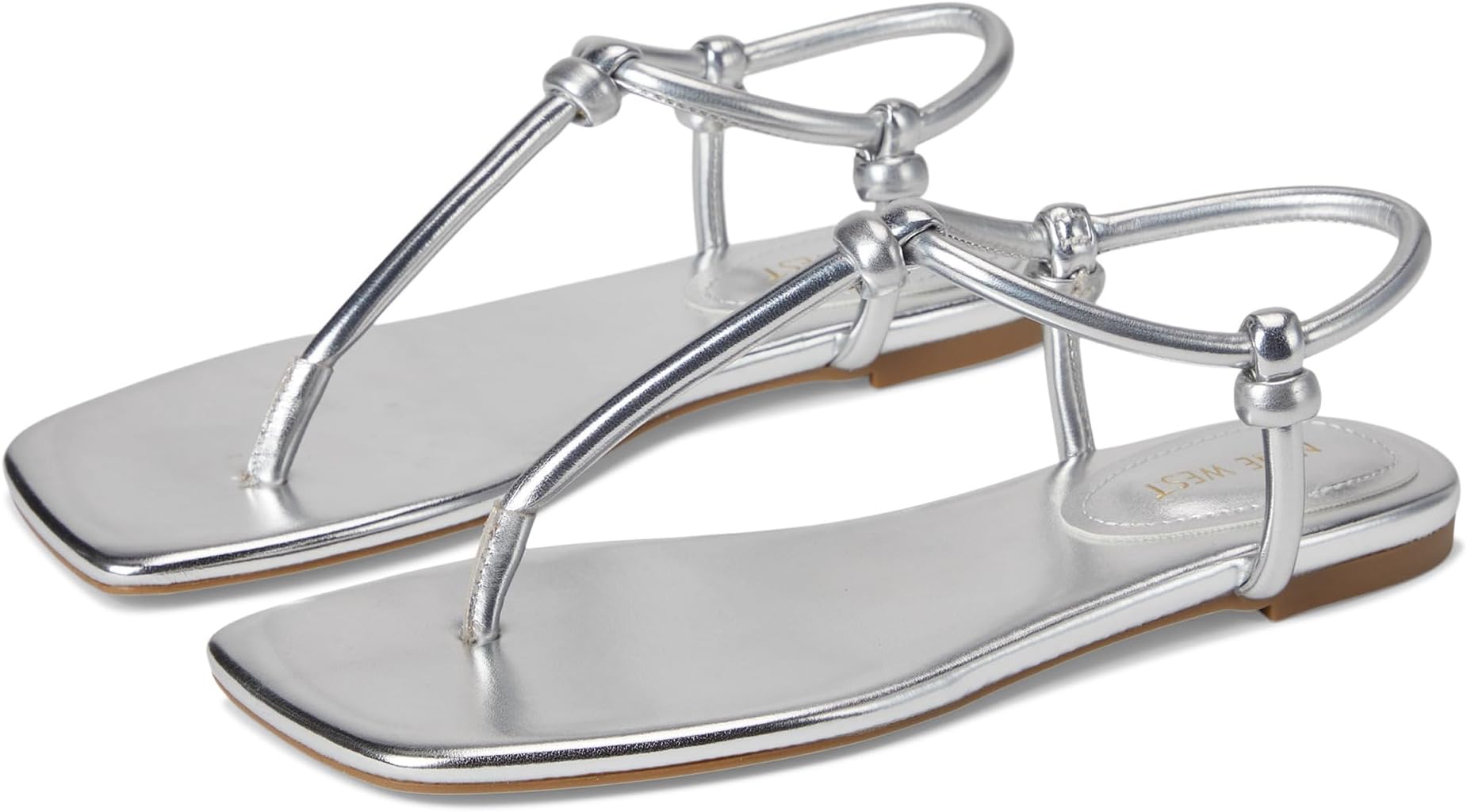 Сандалии Nine West Nortny, серебряный