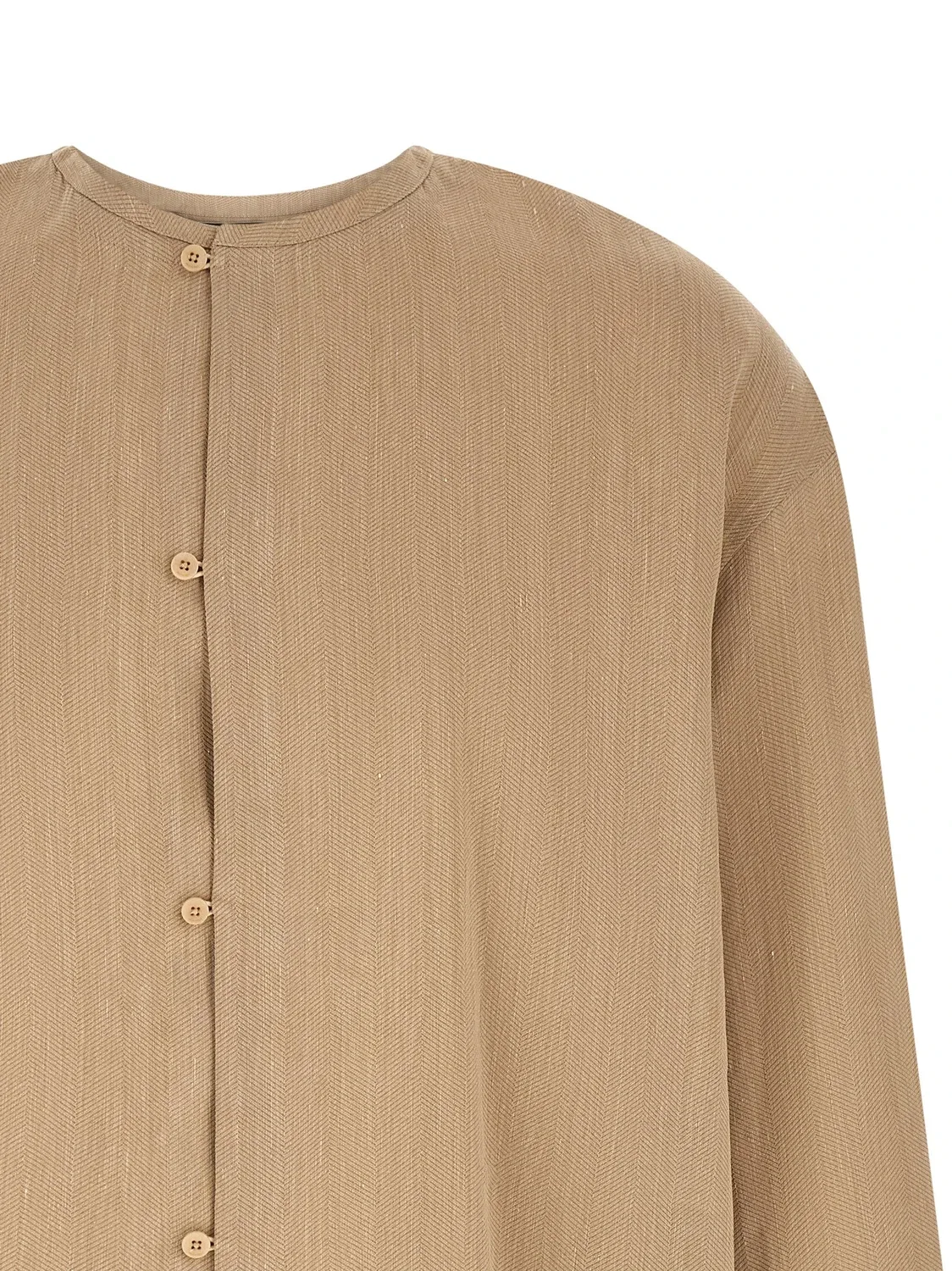 Рубашка «La Chemise Pastro» JACQUEMUS, бежевый — фото 3