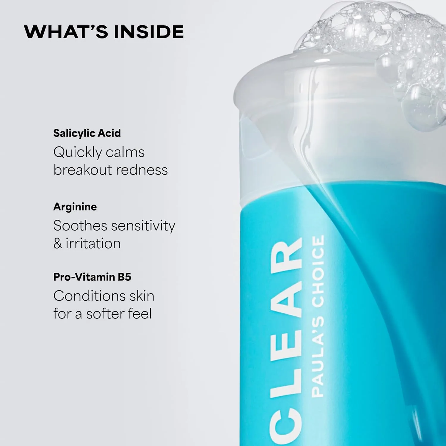 Гель для умывания Paula's Choice — CLEAR Pore Normalizing Facial Cleanser, ежедневное средство для умывания от акне — фото 2