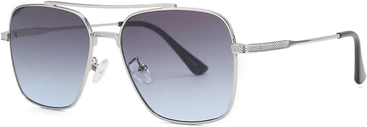 

Качественные солнцезащитные очки для мужчин, защита от УФ-излучения UV400, стильные солнцезащитные очки для вождения, женские солнцезащитные очки VVTWSSW, Silver Gray Blue