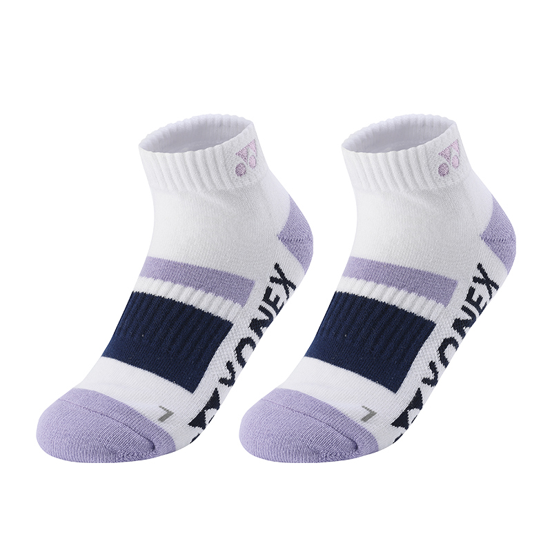 

Женские носки до щиколотки комбо-набор YONEX, белый фиолетовый (2 pack)