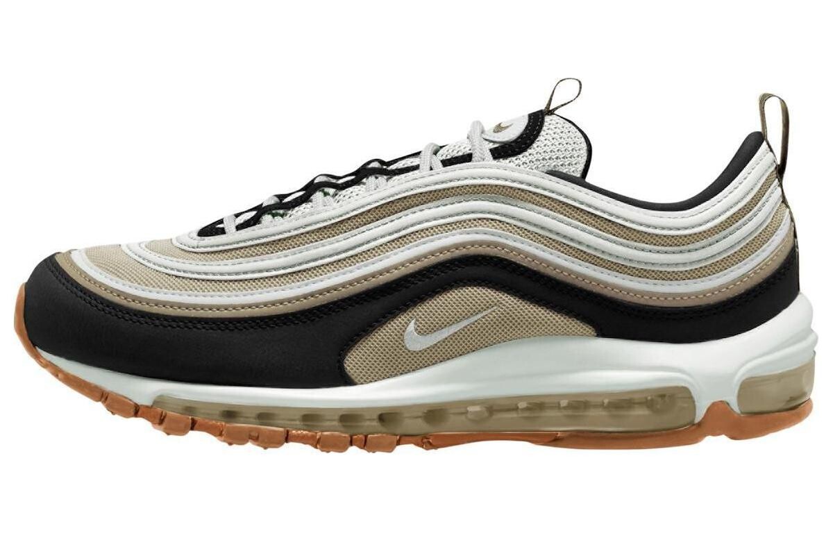 

Кроссовки Air Max 97 Neutral Olive Nike, белый/коричневый