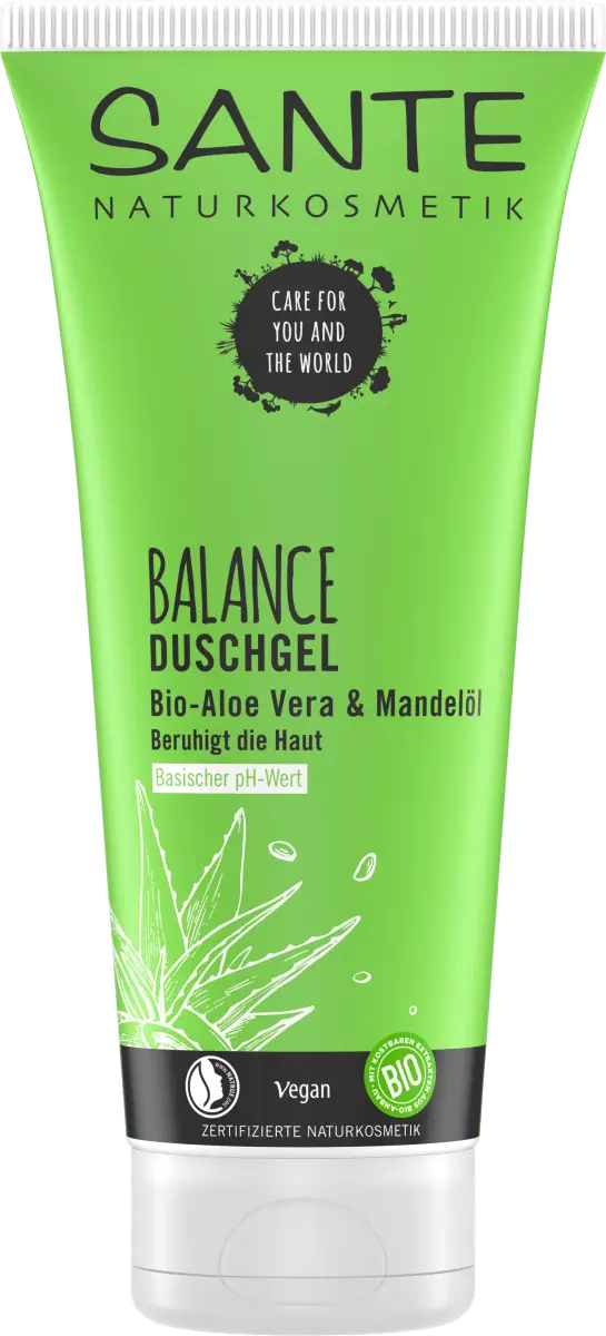 

Гель для душа Balance Organic Aloe Vera Миндальное масло 200мл SANTE NATURKOSMETIK