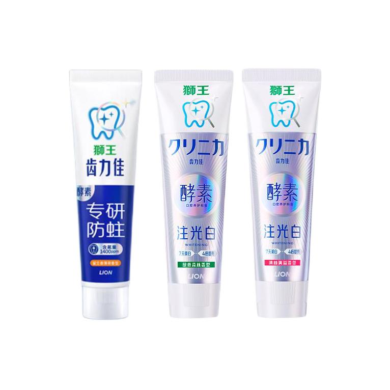 

LION Набор одежды forest green зубная паста для очищения и свежести дыхания mint 120г+120г+130г