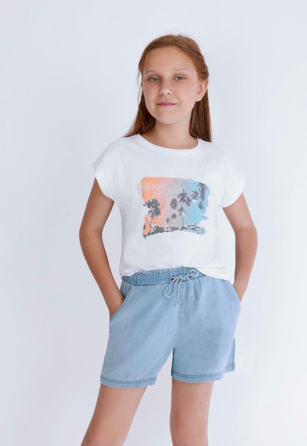 

Джинсовые шорты BASICS Blue Seven, светло-голубой