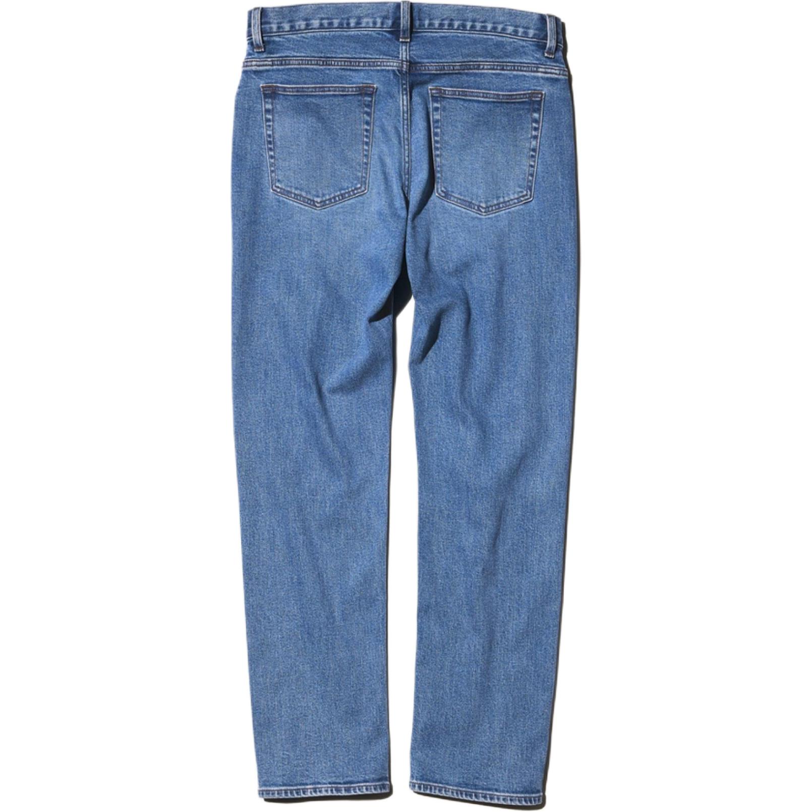 UNIQLO Джинсы мужские Lake Blue Moderate Straight Fit — фото 3