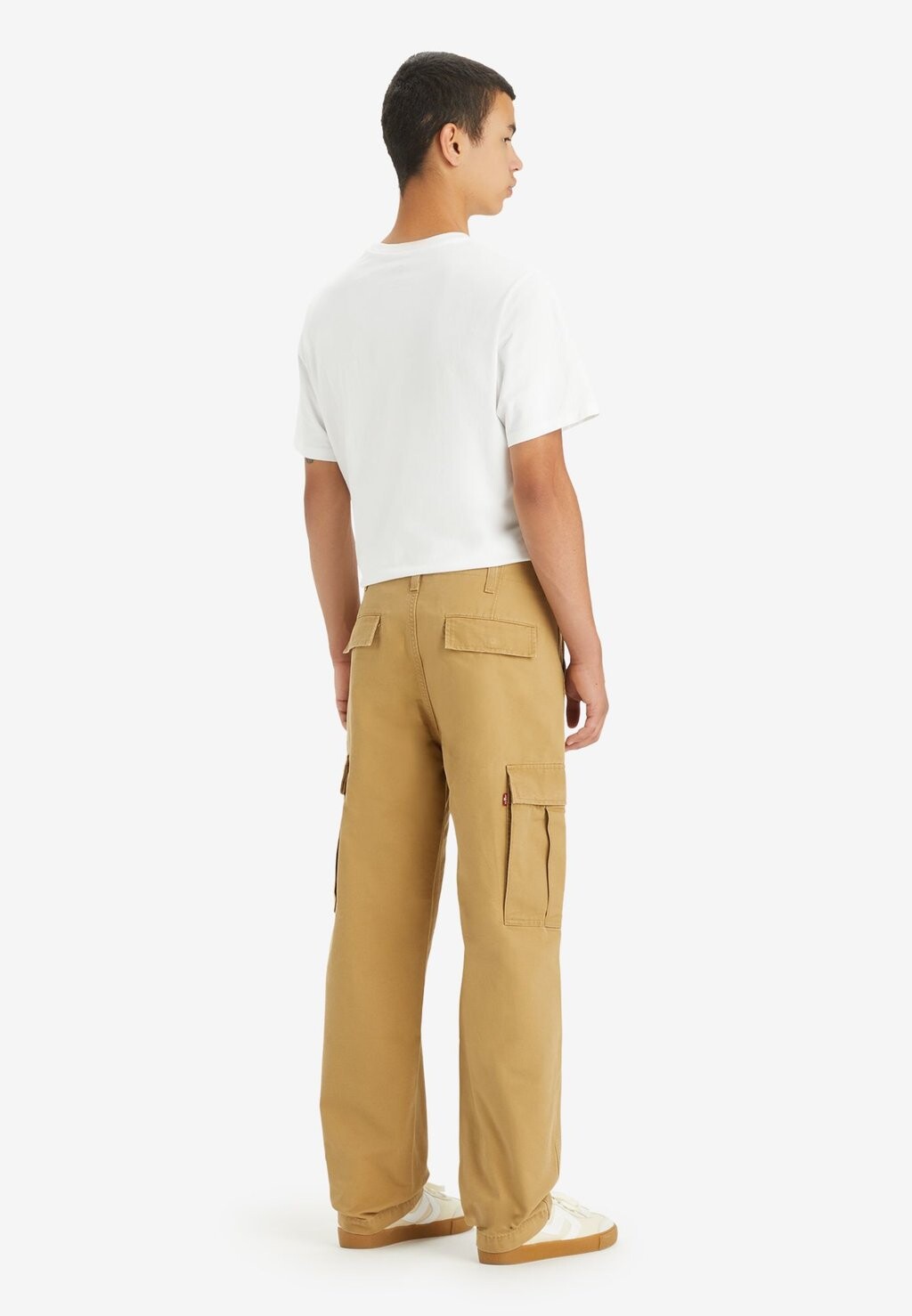 

Брюки с боковыми карманами Xx Cargo Straight Levi's, британский хаки х канвас