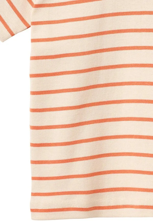 Футболка с принтом джея Wheat, Orange Stripe — фото 3