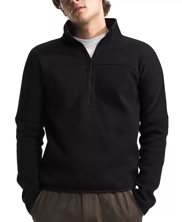 

Мужская флисовая толстовка с полузастежкой Front Range The North Face, черный